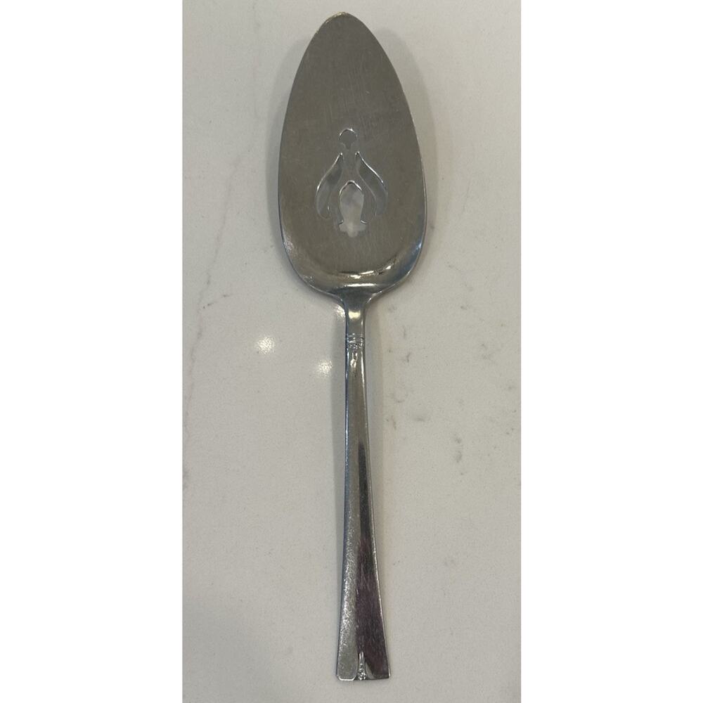 Vtg Wm Rogers Stainless IS Flatware‎ Pie Cake Server Wedding Holiday USA MCM